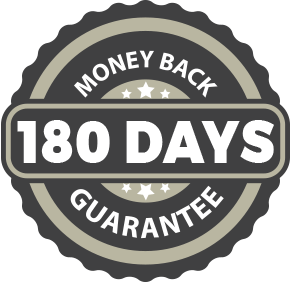180-Day Money Back Guarantee